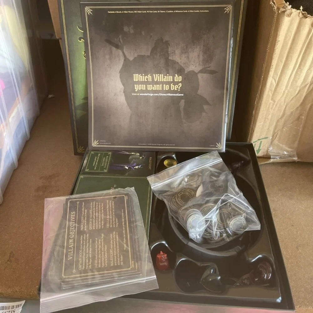 Disney Villainous: The Worst Takes It All Strategy Board Game for Age 10 & up